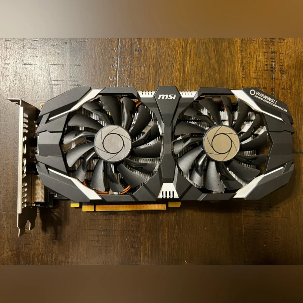 MSI Computer GTX 1060 3GT OC NVIDIA GeForce 3GB GDDR5 DVI/HDMI/DisplayPort PCI-E